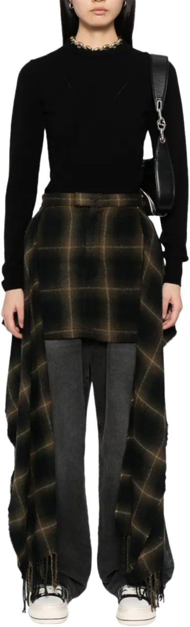 Maison Mihara Yasuhiro Maison Mihara Yasuhiro Muffler Skirt Beige Beige