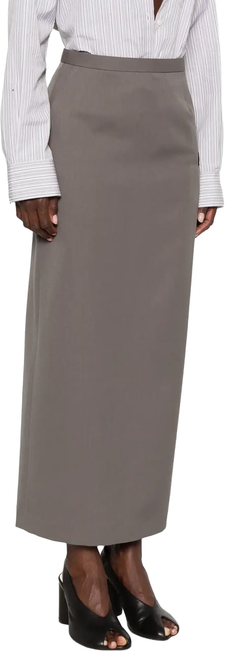 Maison Mihara Yasuhiro Pencil Skirt Gray Grijs