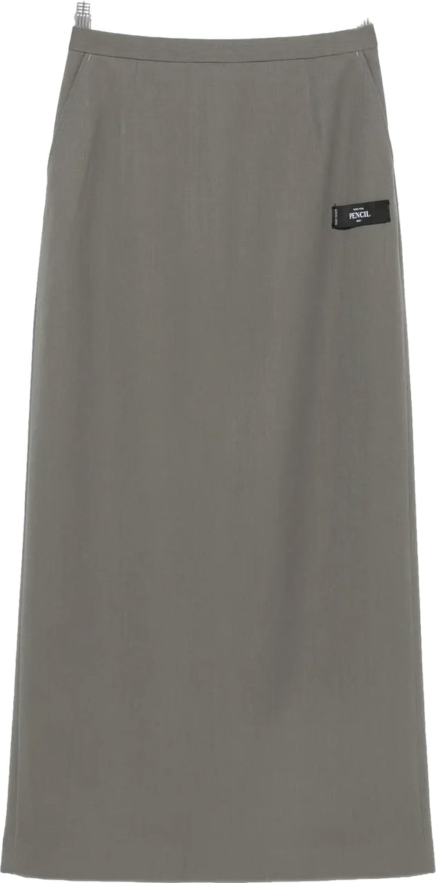 Maison Mihara Yasuhiro Pencil Skirt Gray Grijs