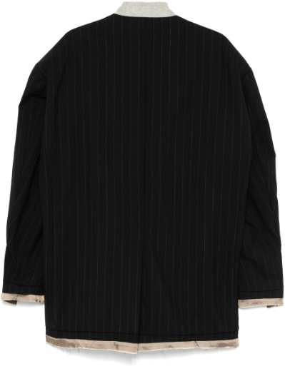 Maison Mihara Yasuhiro Wool Jacket Black Zwart
