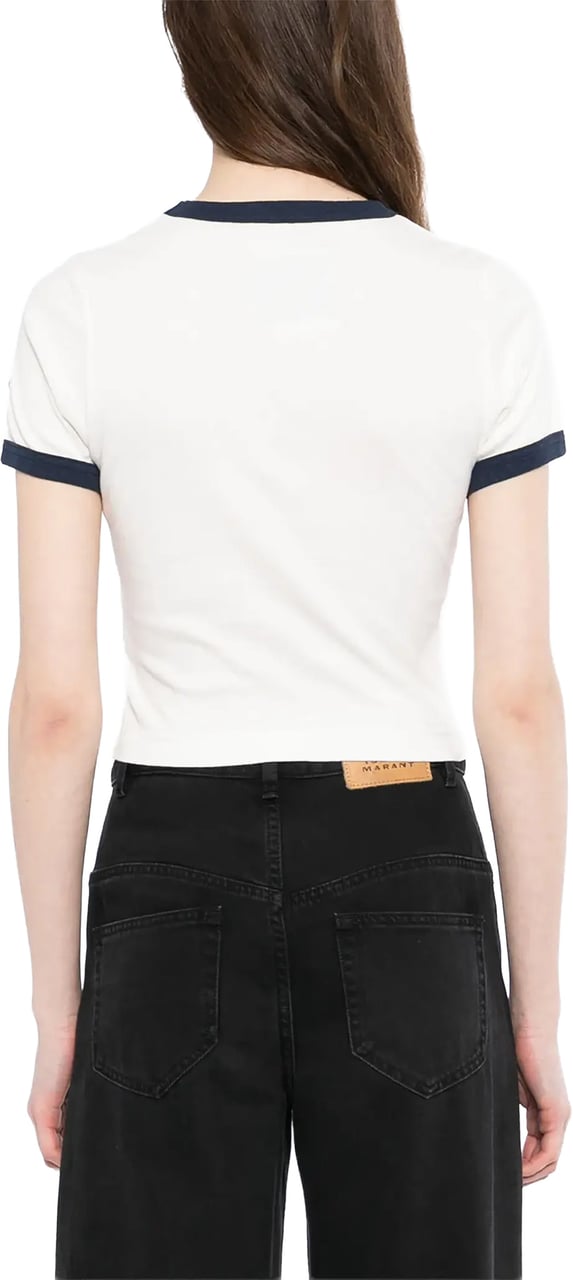 Maison Mihara Yasuhiro Fruit Printed Mini Tee White Wit