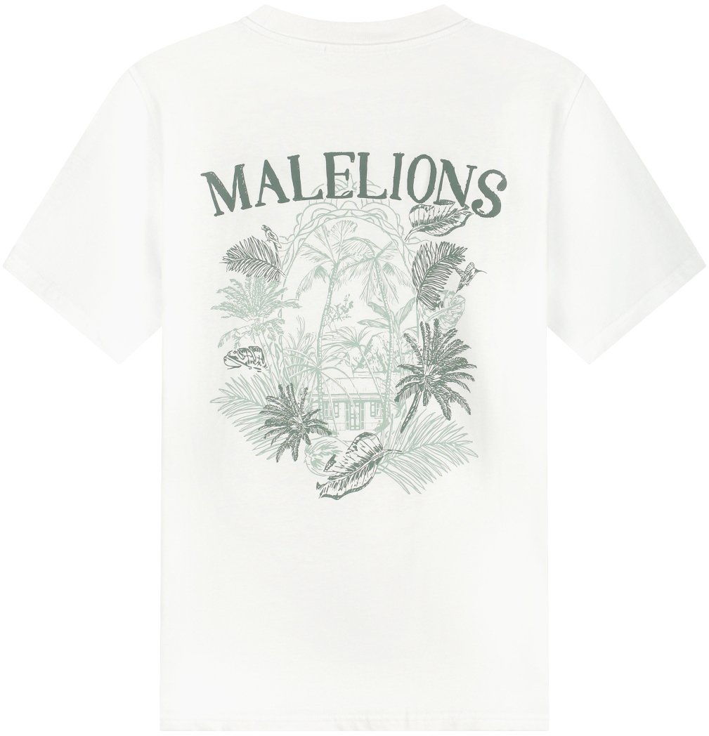 Malelions Malelions Men Jungle T-Shirt Wit