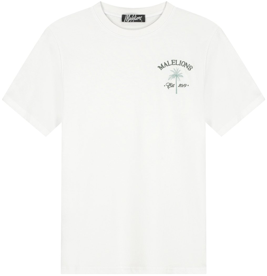 Malelions Malelions Men Jungle T-Shirt Wit