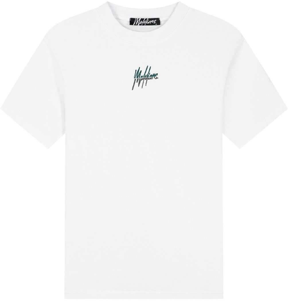 Malelions Malelions Men Split T-Shirt Wit