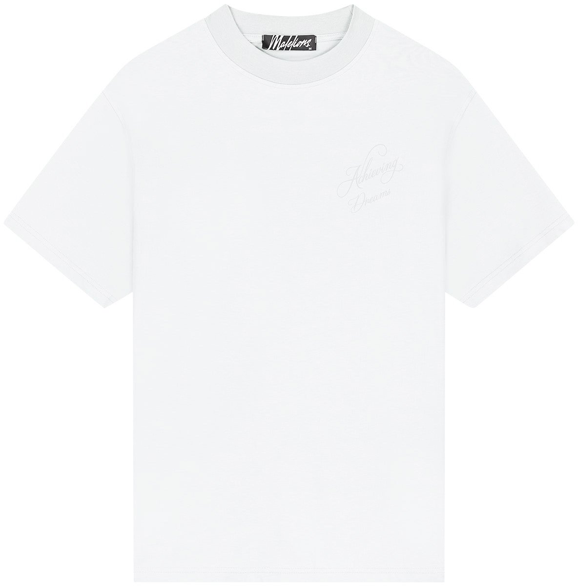 Malelions Malelions Men Achieving Dreams T-Shirt Wit