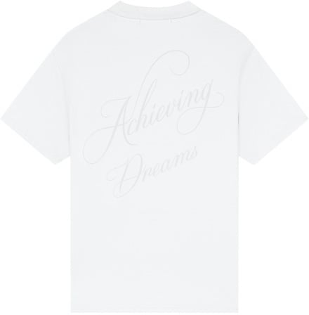 Malelions Malelions Men Achieving Dreams T-Shirt Wit