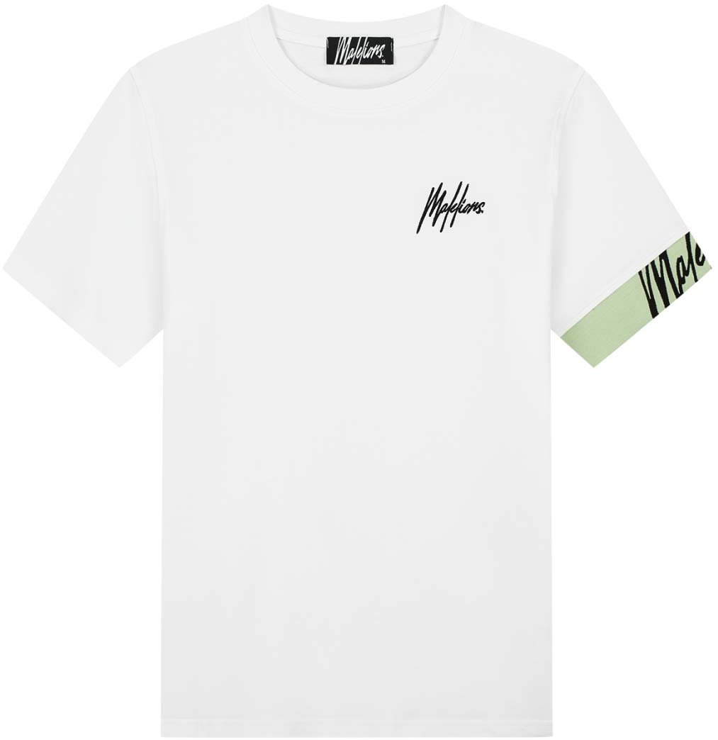 Malelions Malelions Men Captain T-Shirt 2.0 Wit