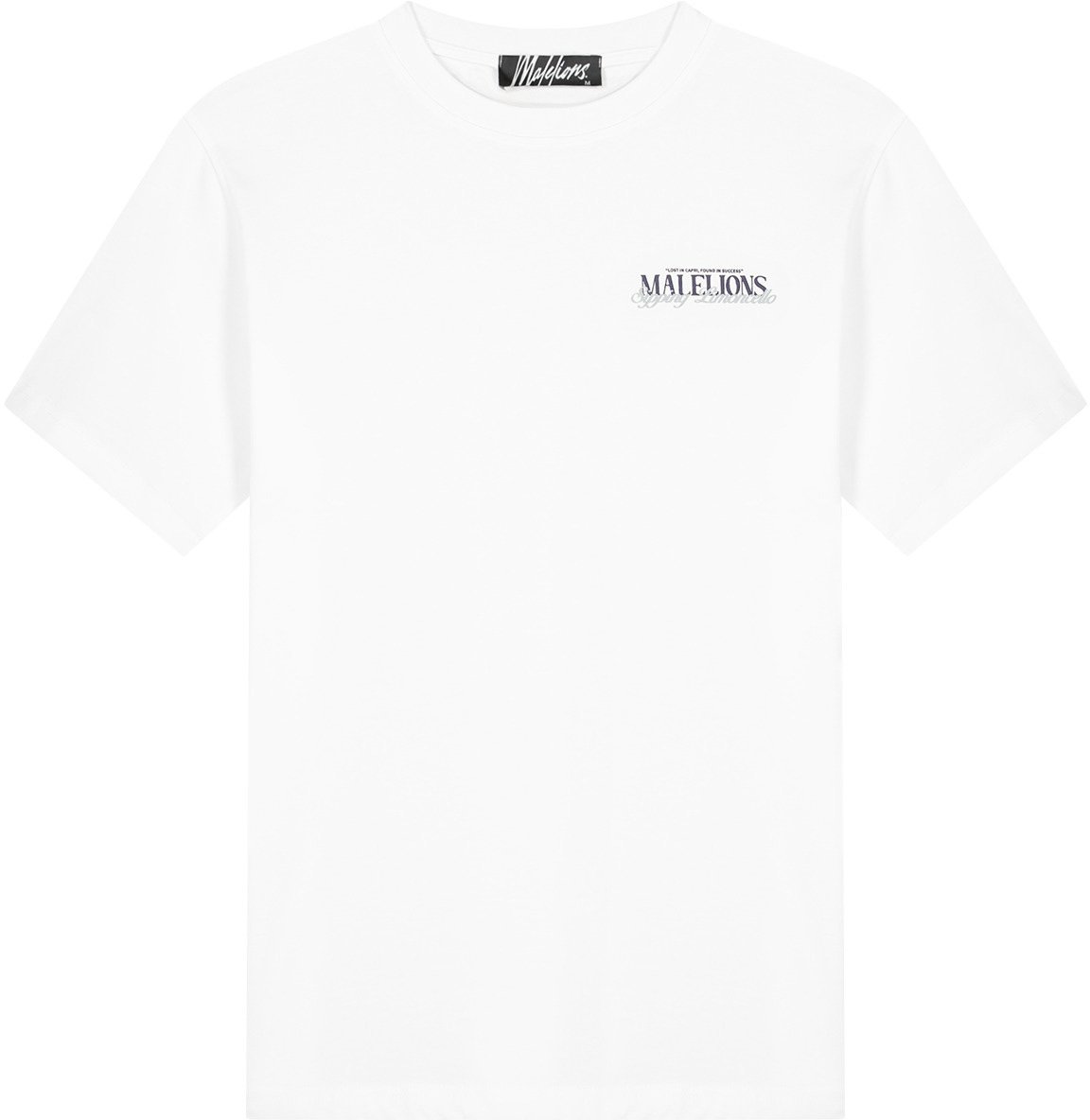 Malelions Malelions Men Sipping Limoncello T-Shirt Wit