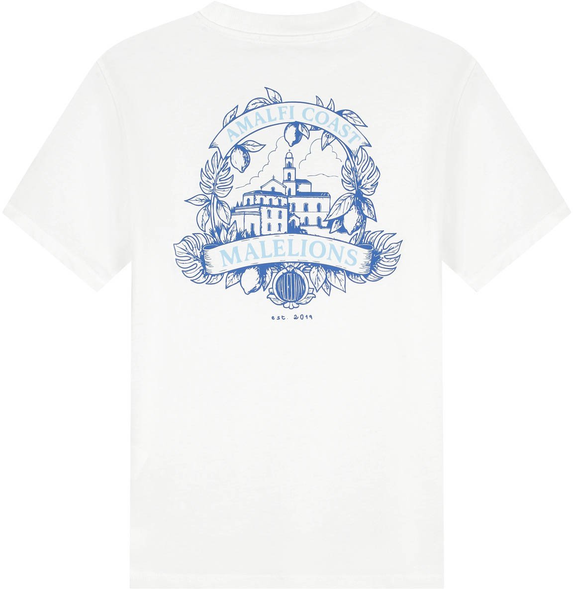 Malelions Malelions Men Dolce Vita T-Shirt Wit