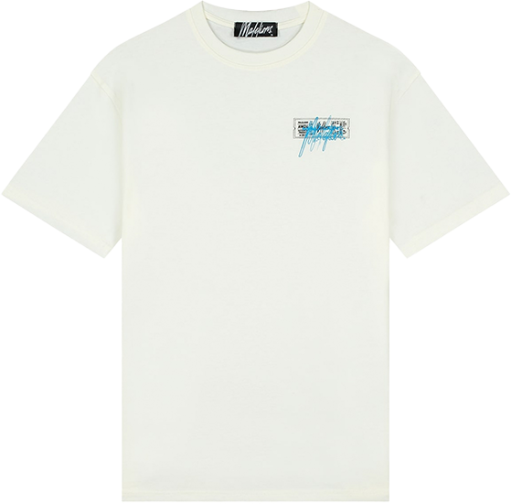 Malelions Malelions Oversized Ticket T-Shirt Beige