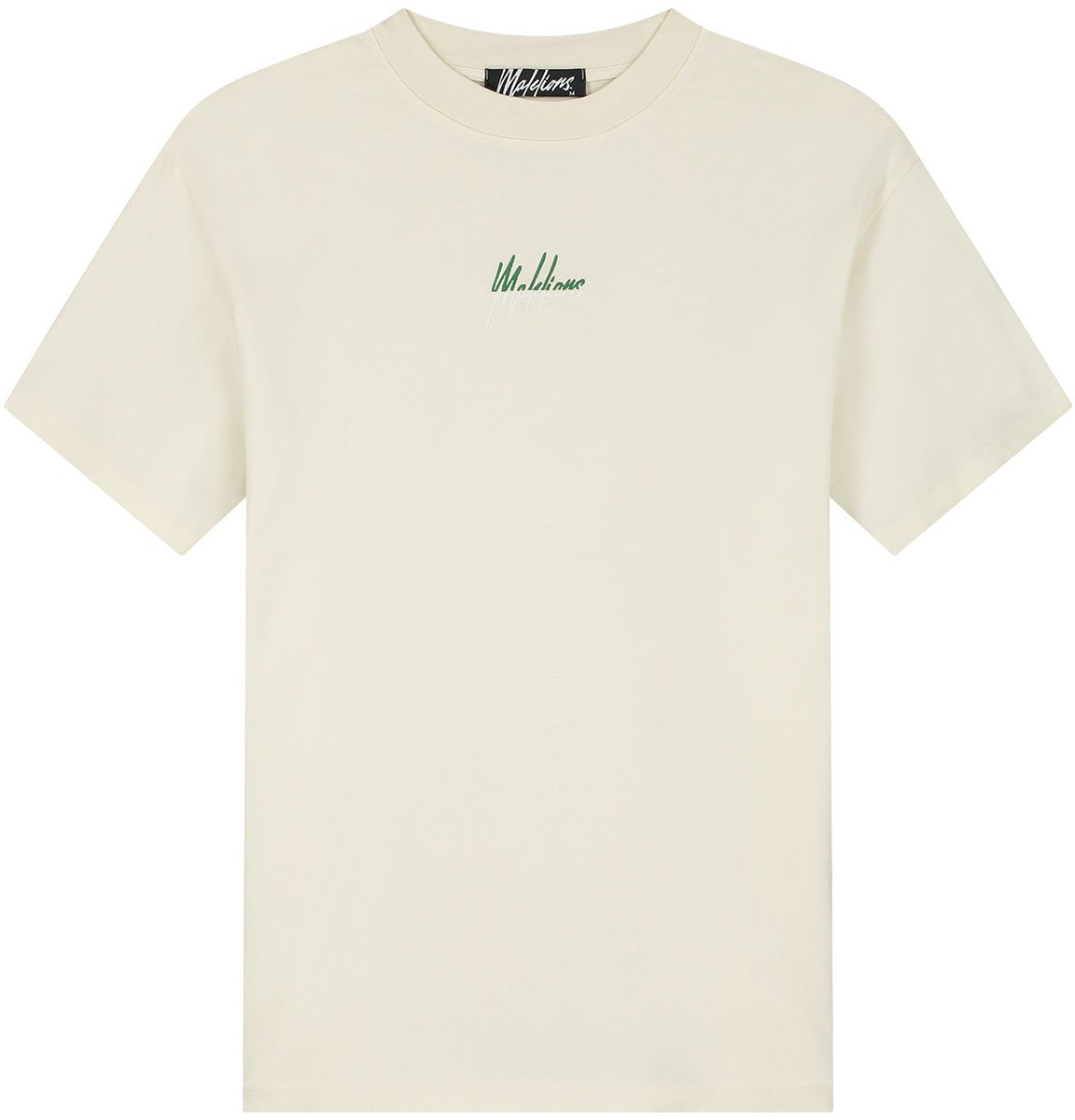 Malelions Malelions Men Split T-Shirt Wit