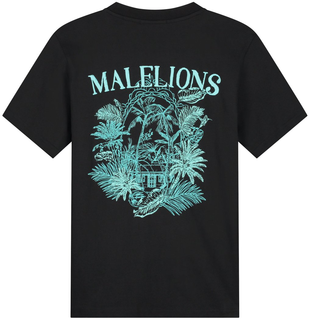 Malelions Malelions Men Jungle T-Shirt Zwart