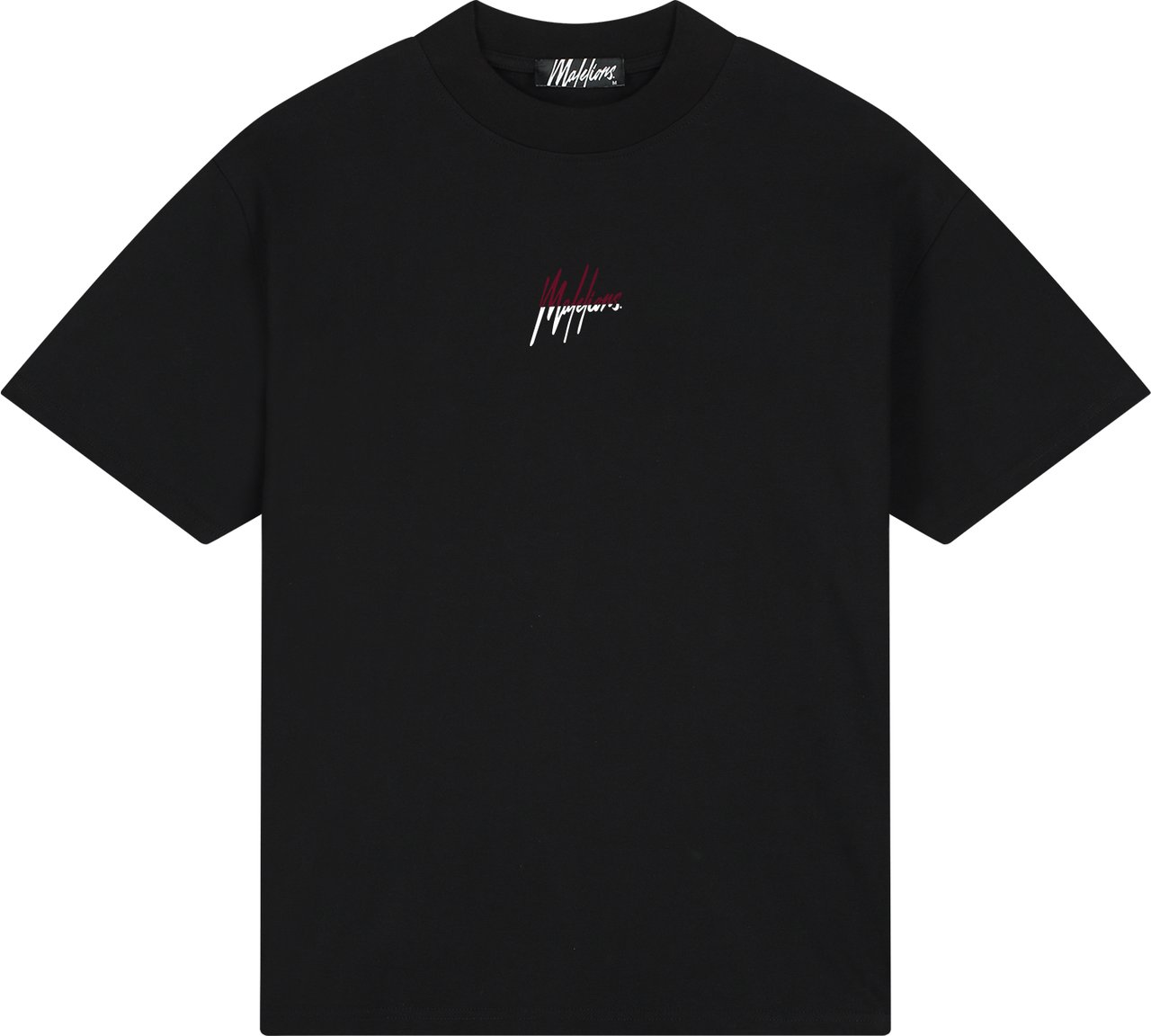 Malelions Malelions Men Split T-Shirt Zwart