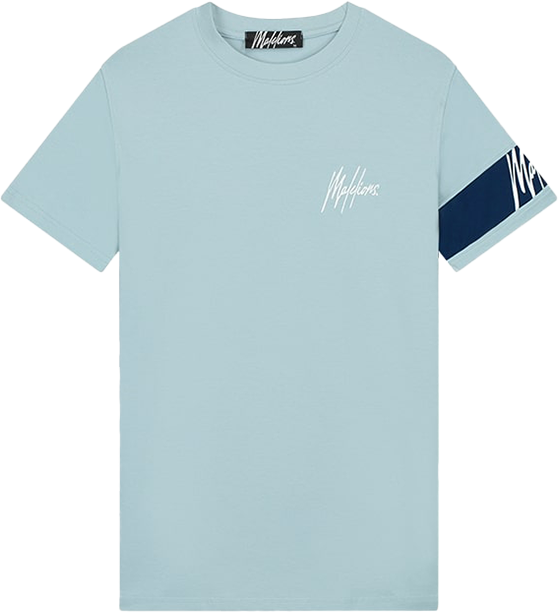 Malelions Malelions Captain T-Shirt Blauw