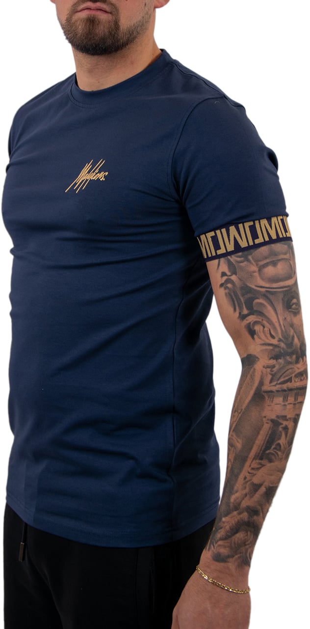 Malelions Malelions Venetian T-Shirt Blauw