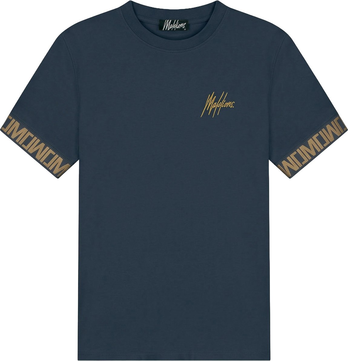 Malelions Men Venetian T-Shirt Blauw