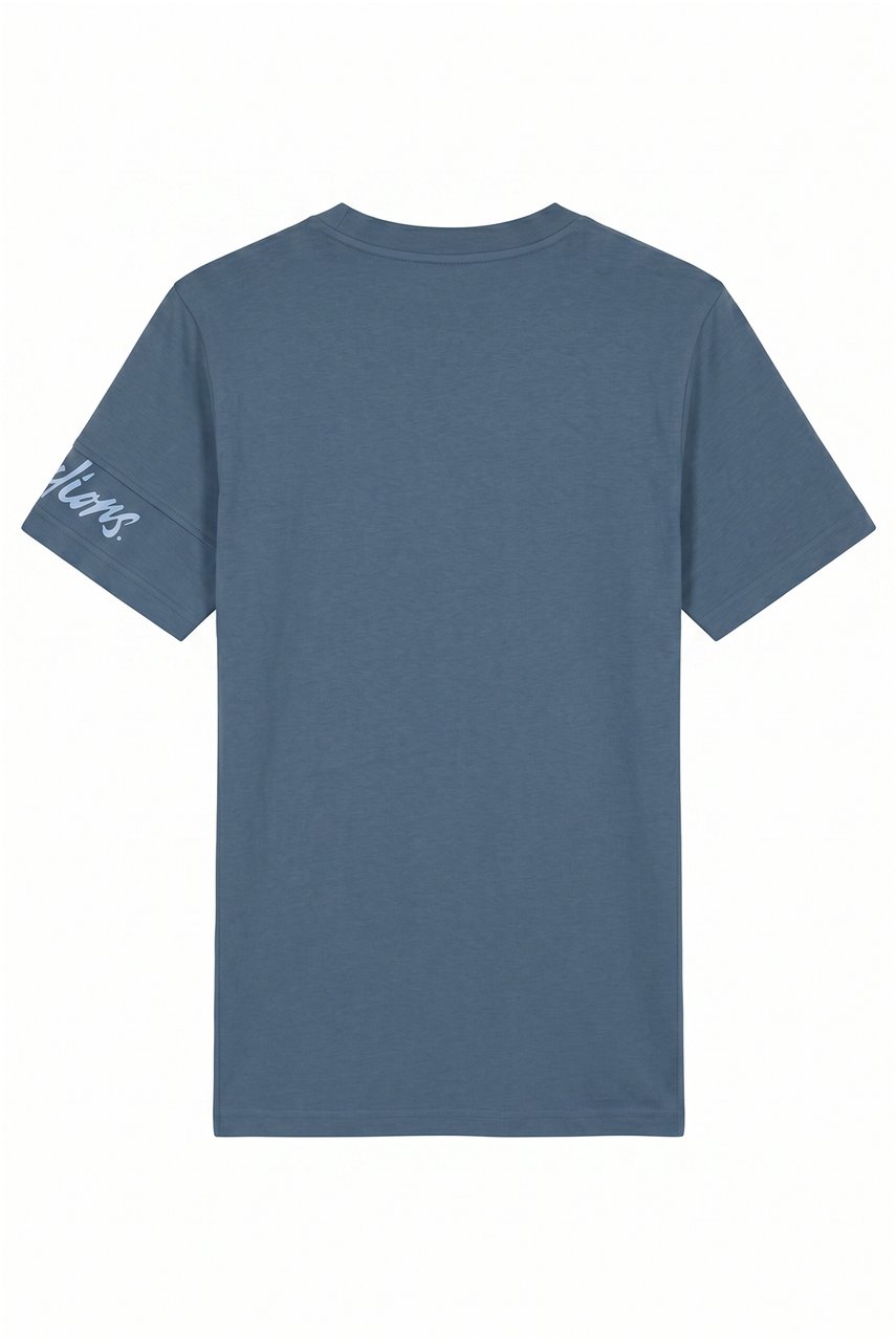 Malelions Men Captain T-Shirt Blauw