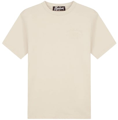 Malelions Malelions Permanent Vacation T-Shirt Beige