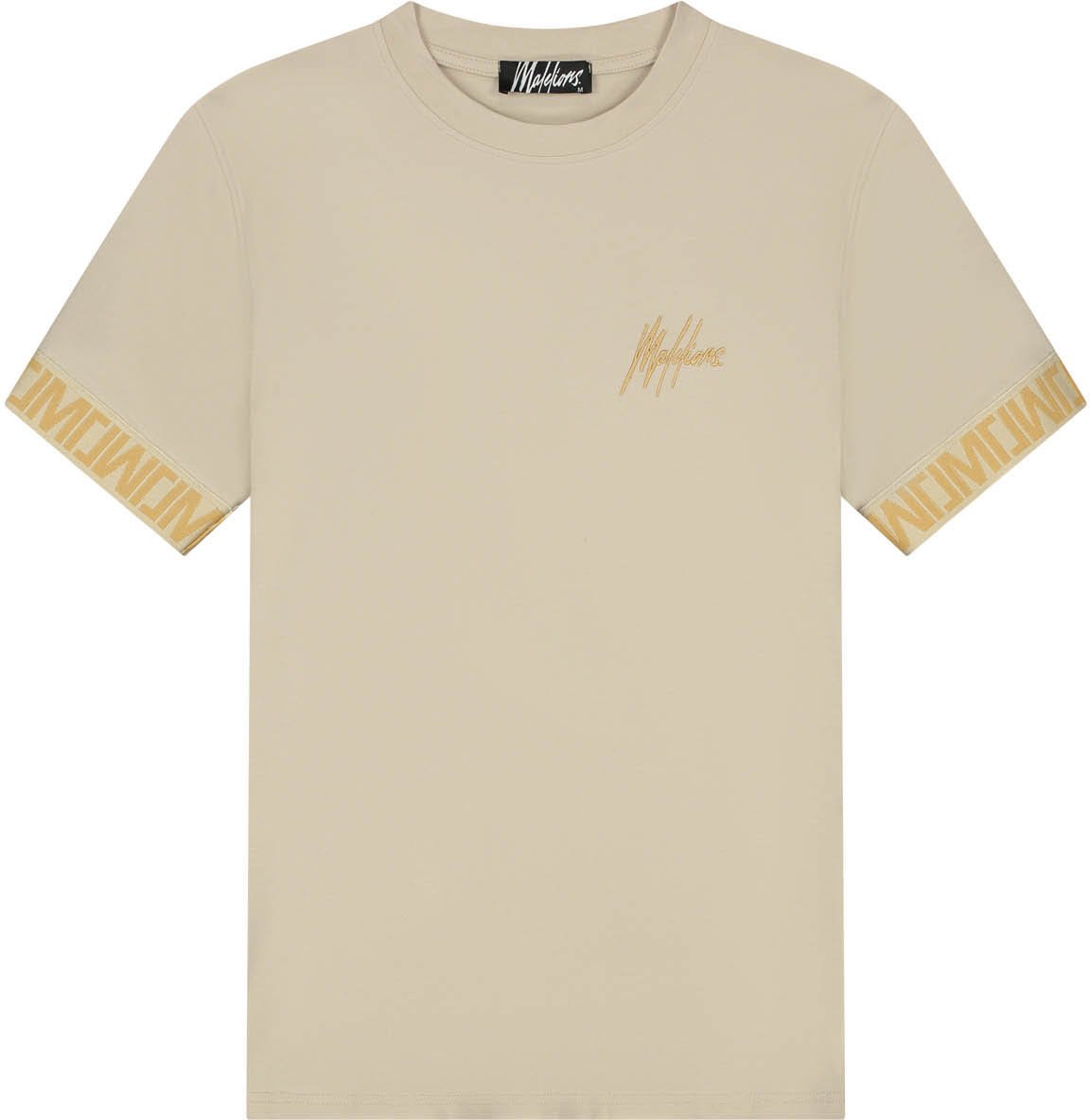 Malelions Malelions Malelions Men Venetian T-Shirt MMC30026065 Light Taupe 50014 Taupe