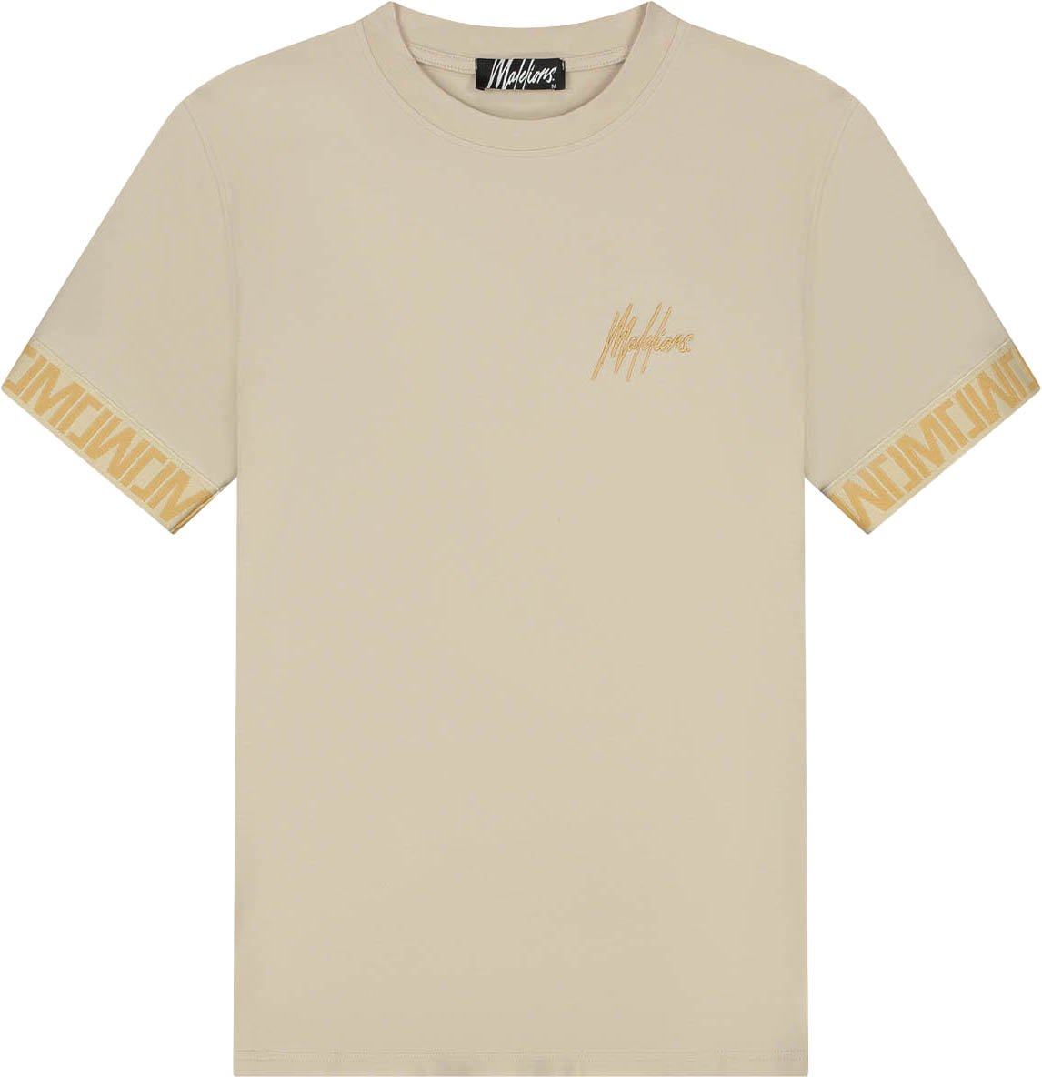 Malelions Malelions Malelions Men Venetian T-Shirt MMC30026065 Light Taupe 50014 Taupe