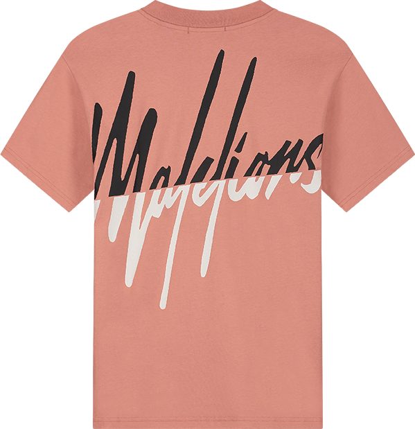 Malelions Malelions Split T-Shirt Rood