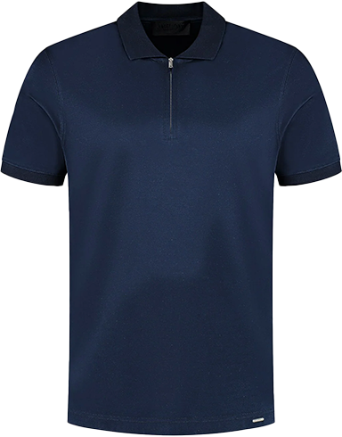 Malelions Malelions Premium Mercerized Cotton Polo Blauw