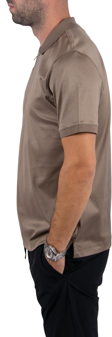 Malelions Malelions Premium Mercerized Cotton Polo Beige