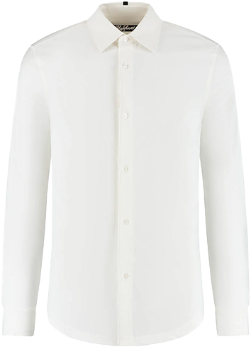 Malelions Malelions Stretch Shirt Slim Fit Wit
