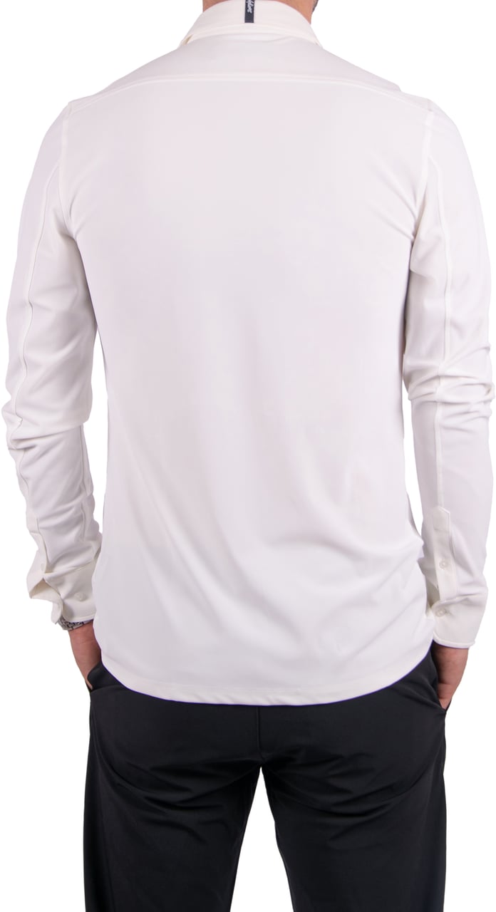 Malelions Malelions Stretch Shirt Slim Fit Wit