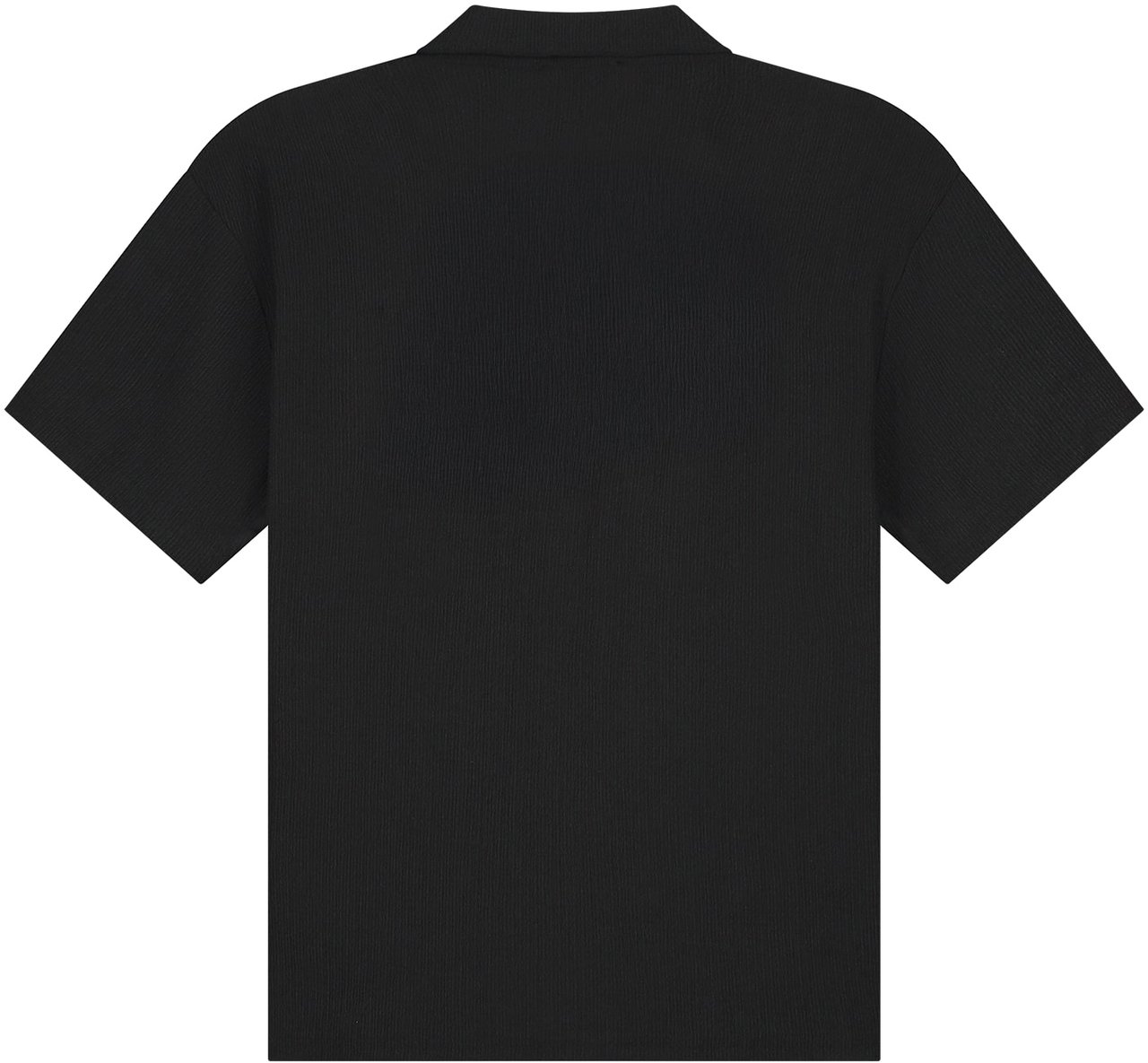 Malelions Malelions Men Clean Seersucker Shirt Zwart