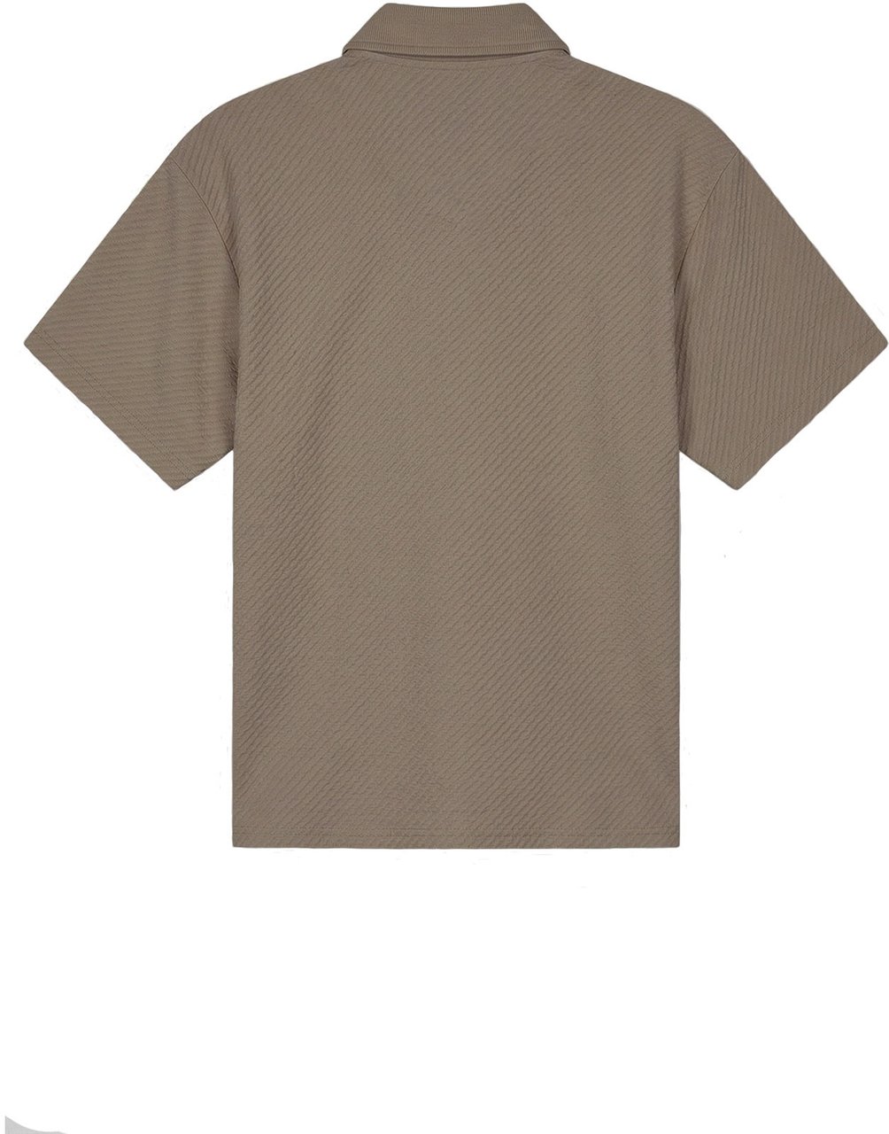 Malelions Men Diagonal Seersucker Shirt Divers