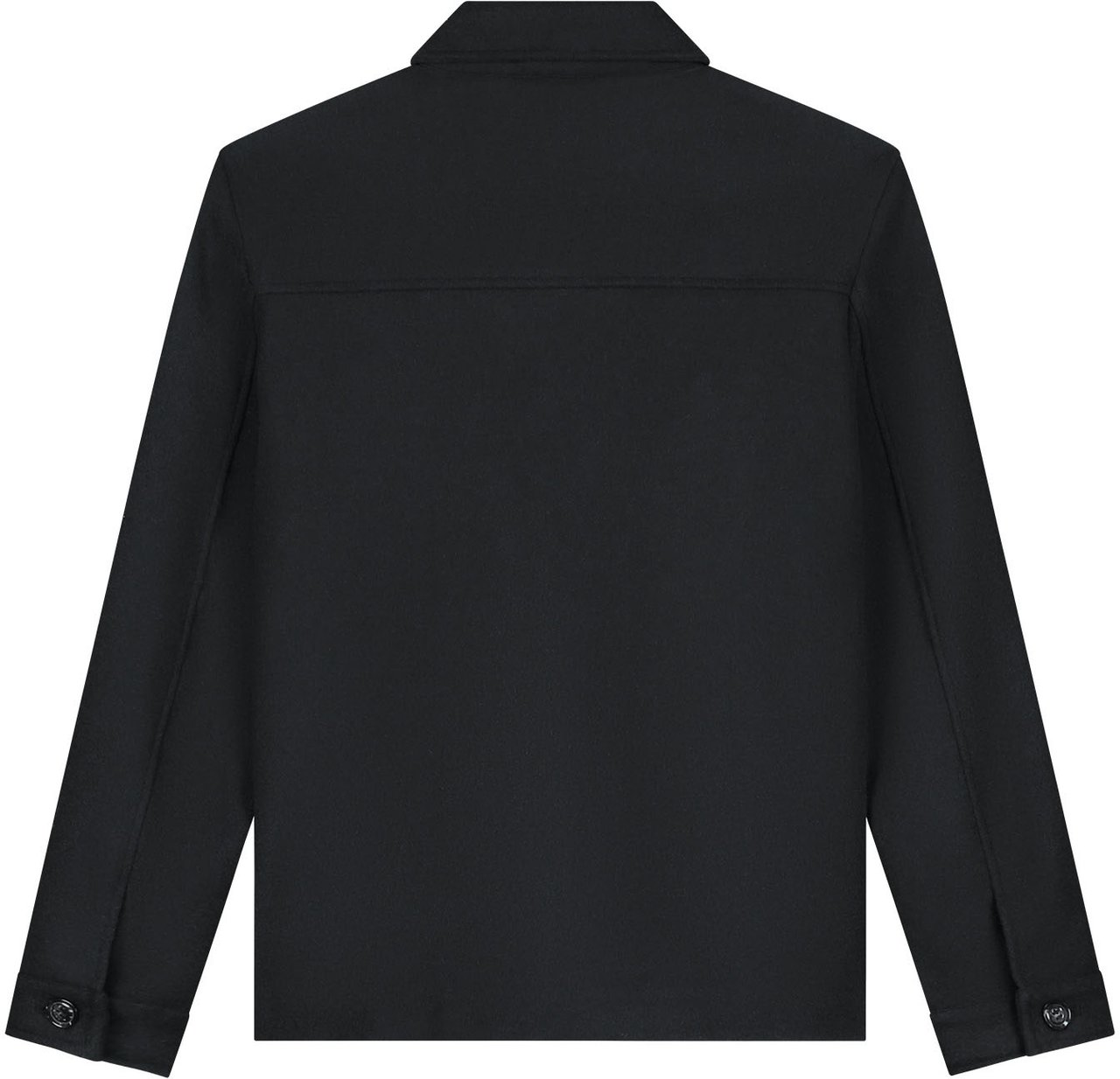 Malelions Malelions Men Wool Shacket Zwart