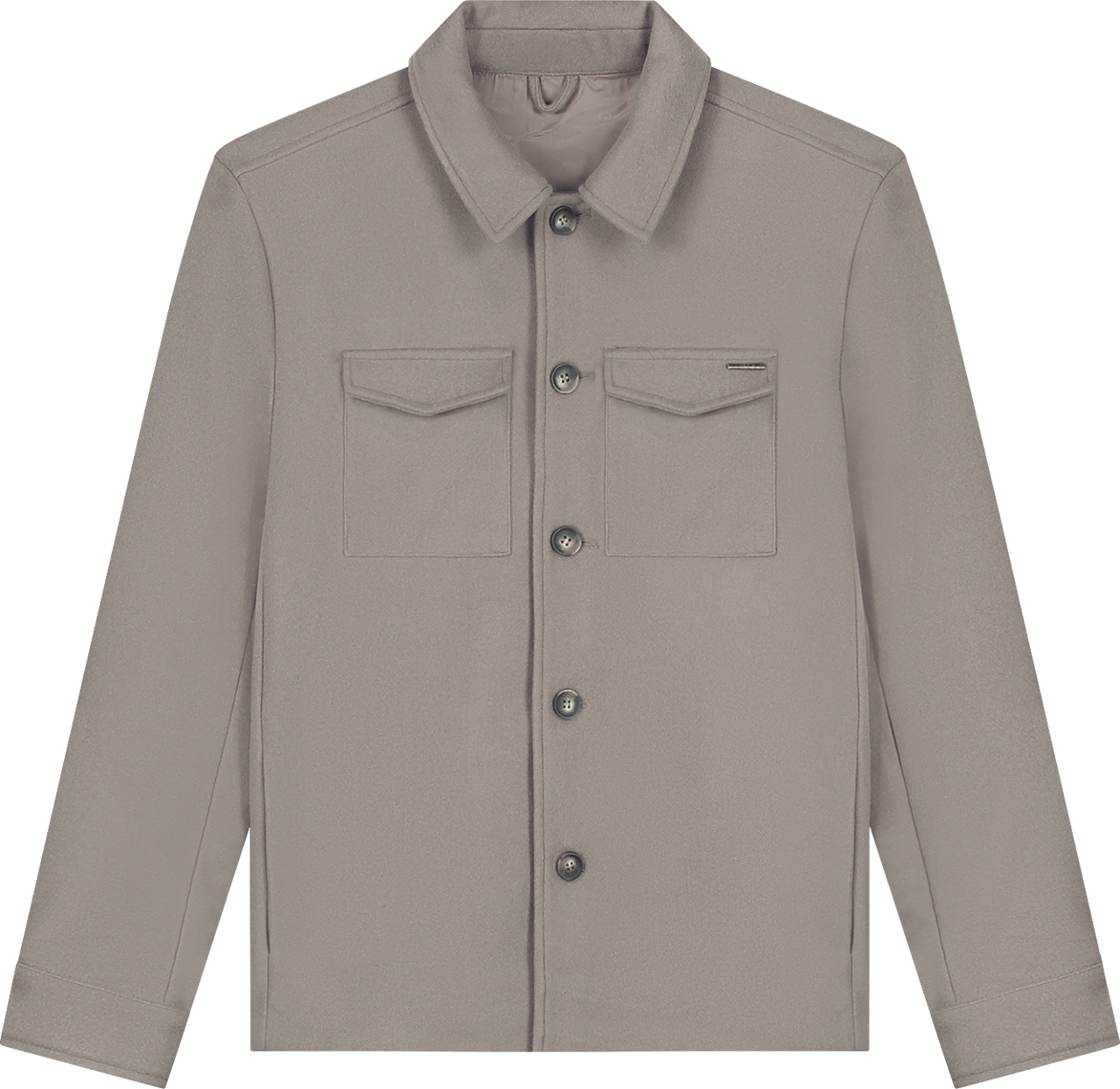 Malelions Malelions Men Wool Shacket Bruin