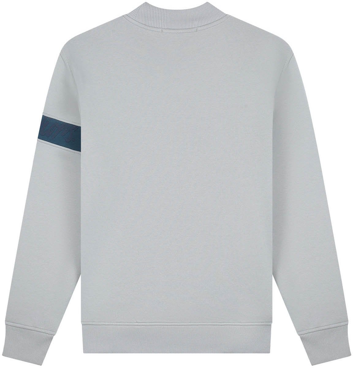 Malelions Men Captain Sweater Grijs