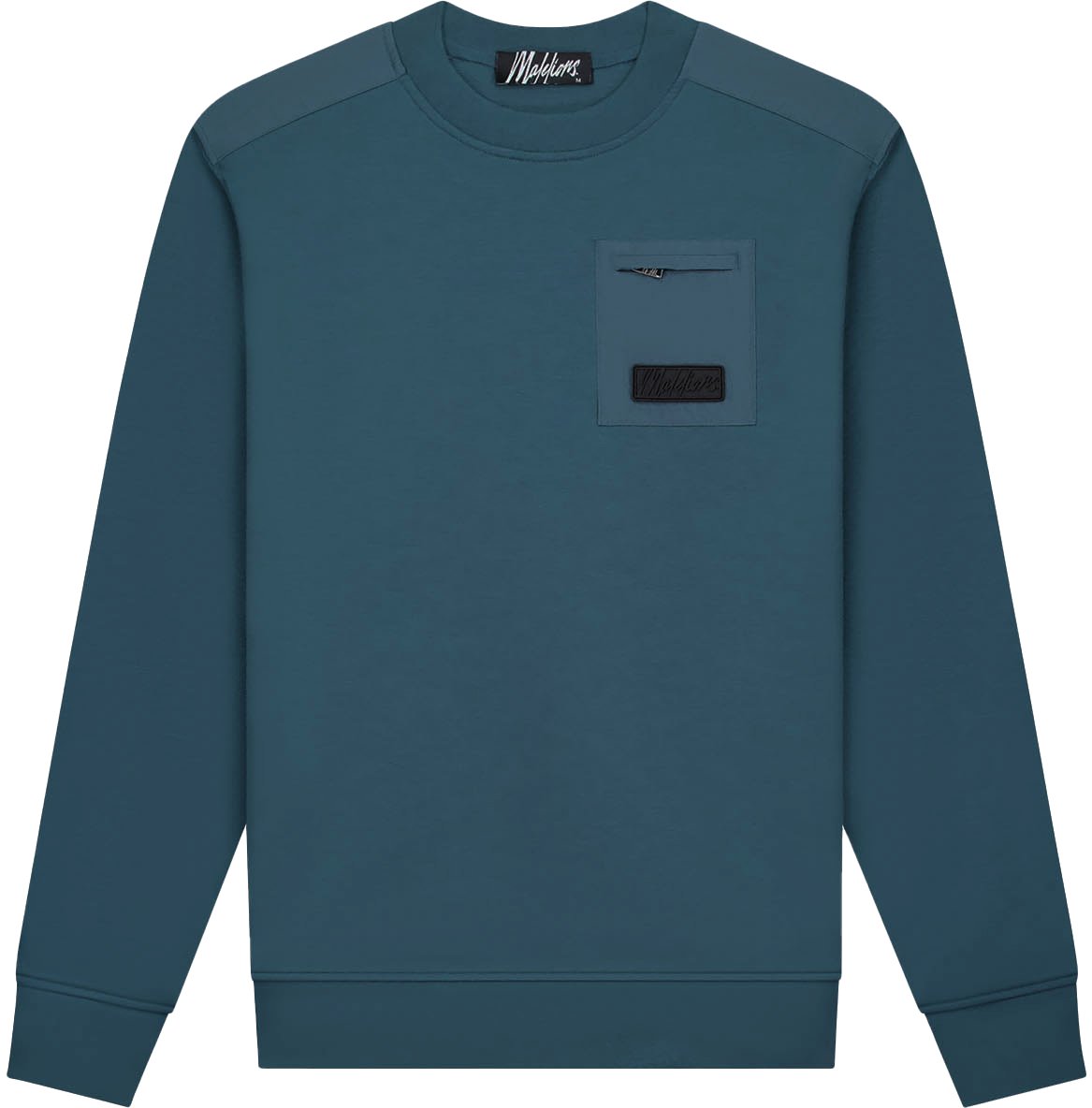 Malelions Malelions Men Nylon Pocket Sweater Blauw