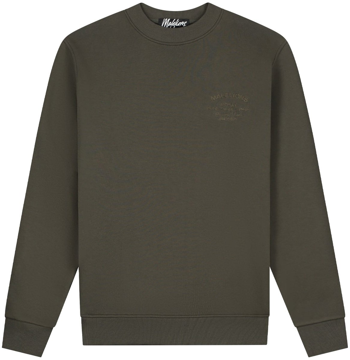Malelions Men Permanent Vacation Sweater Groen