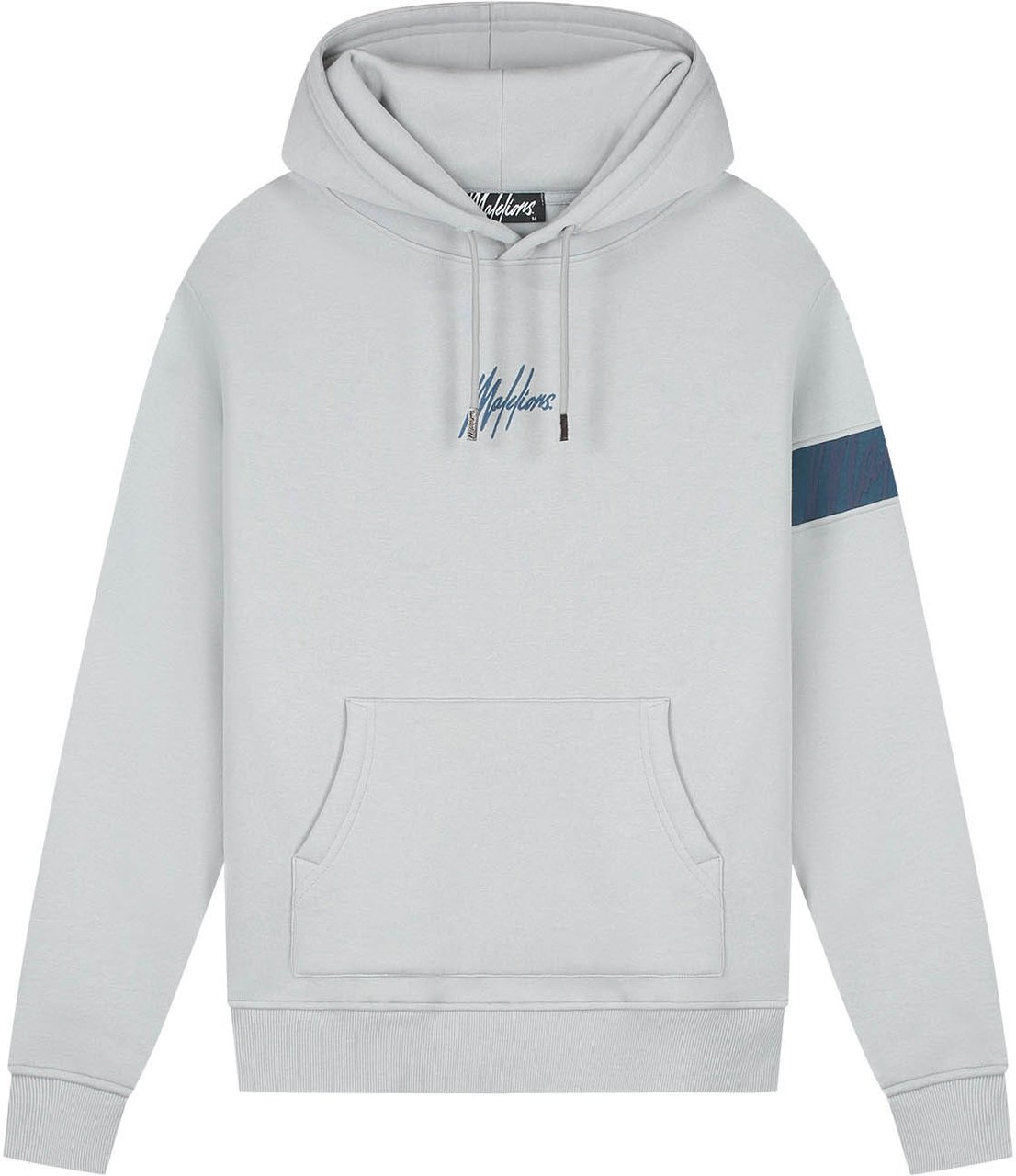 Malelions Malelions Men Captain Hoodie Grijs