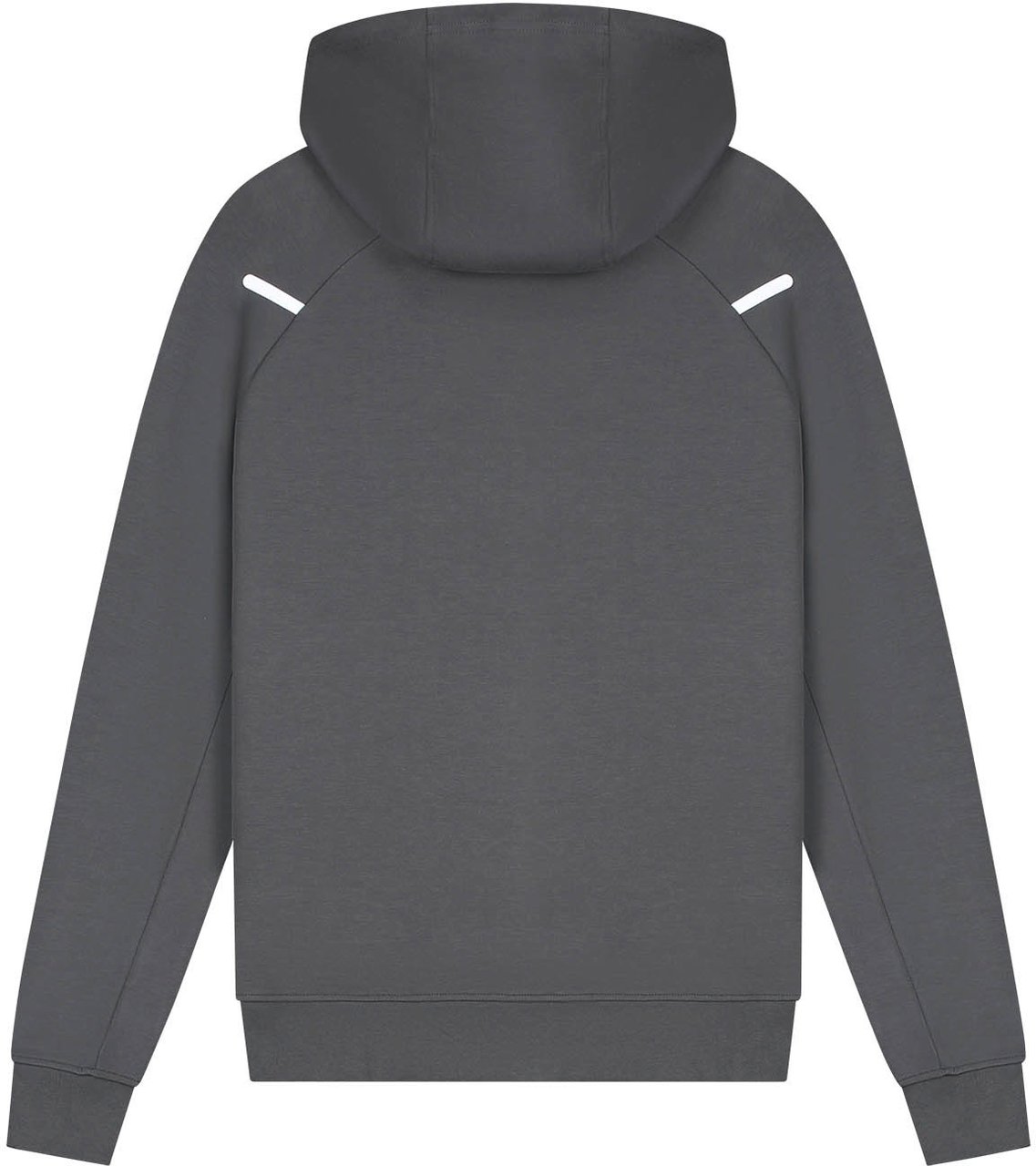 Malelions Sport Counter Zip Hoodie Grijs