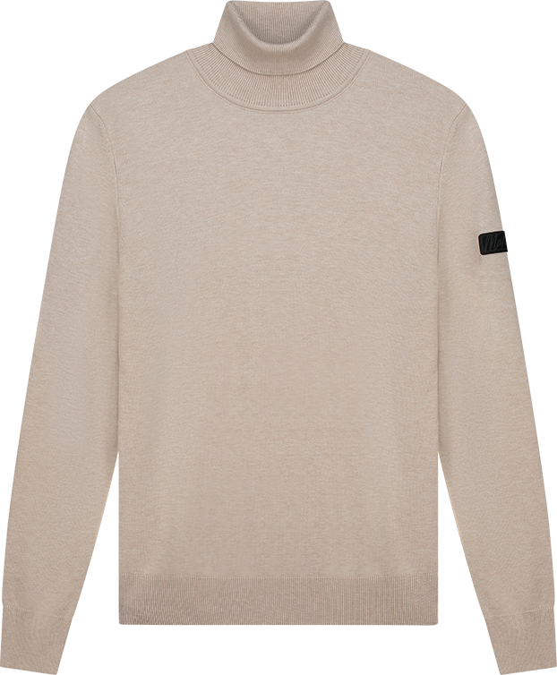Malelions Malelions Knitted Turtleneck Beige
