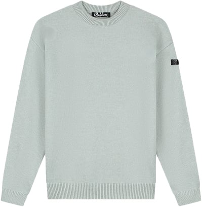 Malelions Malelions Oversized Knitted Sweater Grijs