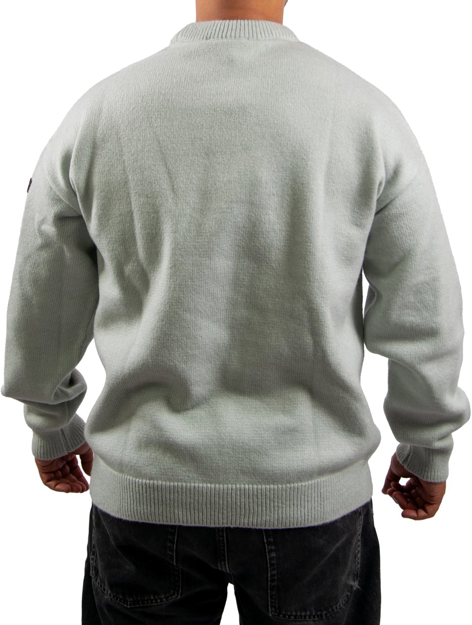 Malelions Malelions Oversized Knitted Sweater Grijs