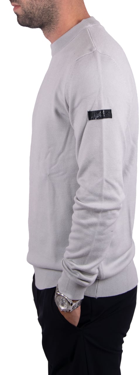 Malelions Malelions Knitted Crewneck Grijs