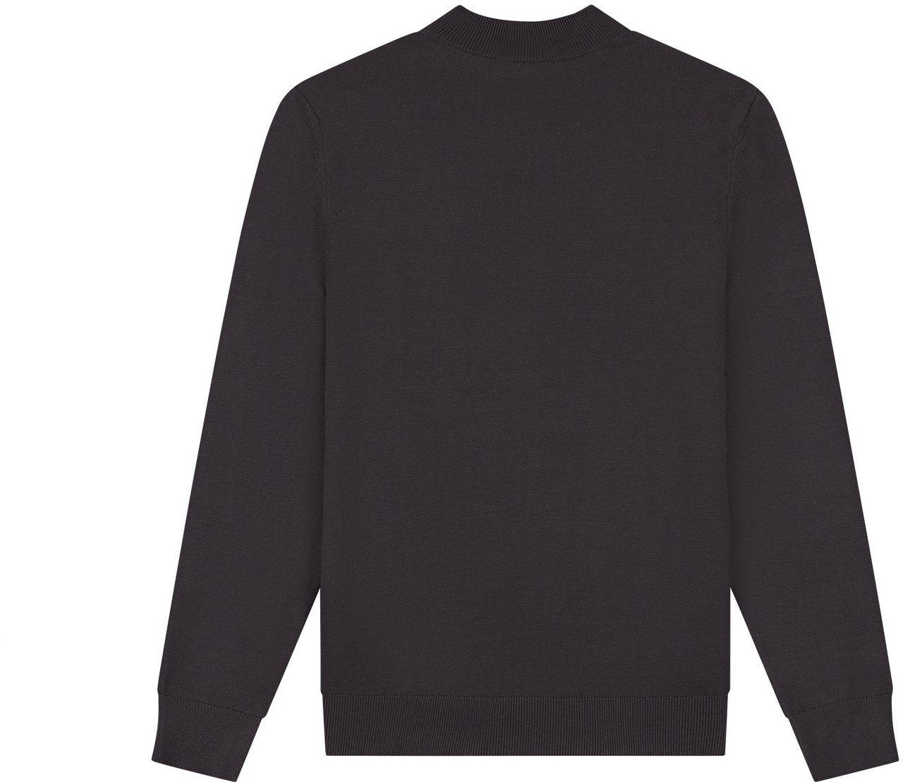 Malelions Men Knitted Mockneck Sweater Bruin