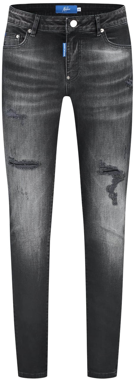 Malelions Malelions Men Slim Regular Jeans Zwart