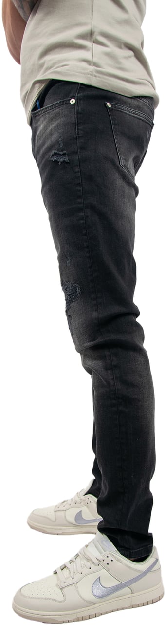 Malelions Slim Regular Jeans Zwart