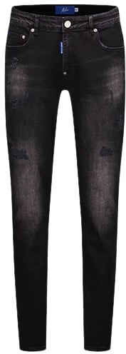 Malelions Malelions Tapered Jeans Zwart