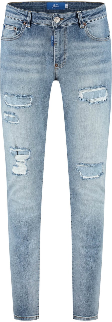 Malelions Malelions Men Slim Regular Jeans Blauw