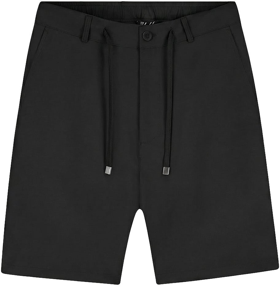 Malelions Malelions Men Casual Chino Shorts Zwart