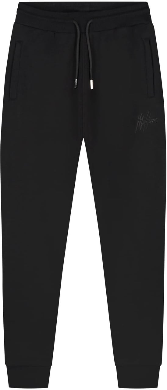 Malelions Men Striped Signature Sweatpants Zwart