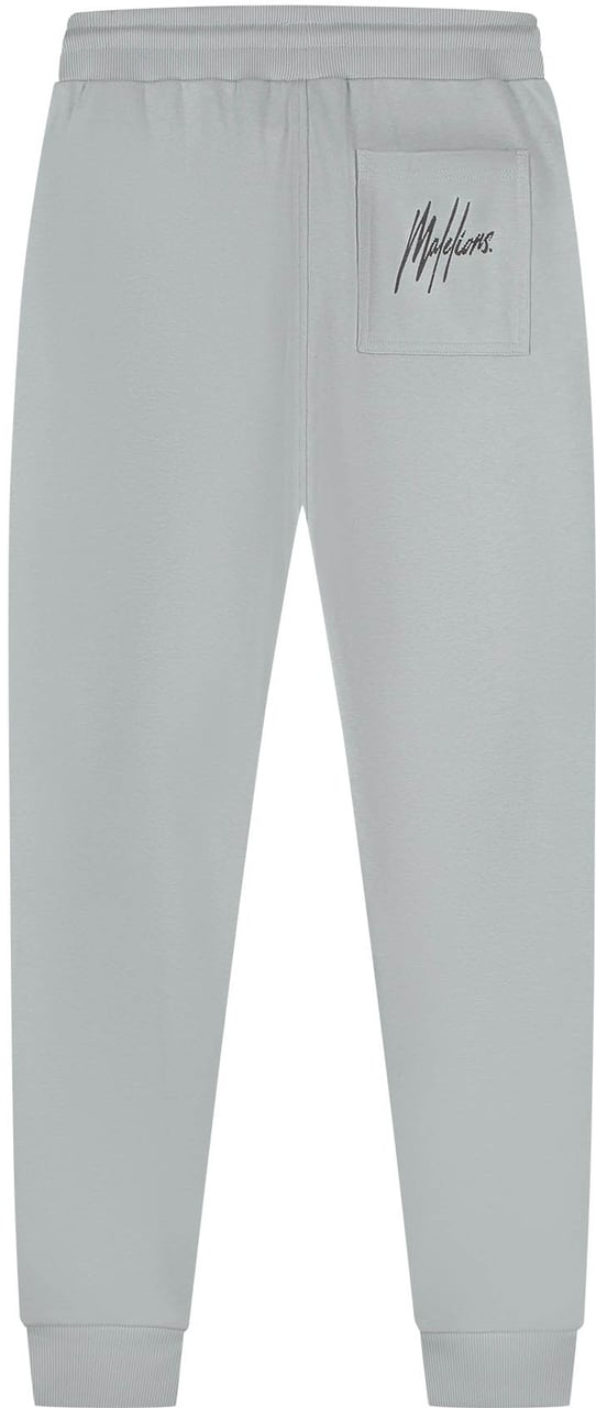 Malelions Malelions Men Striped Signature Sweatpants Grijs